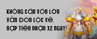 Thưởng Chào Mừng Tân Thủ 100% promotional banner